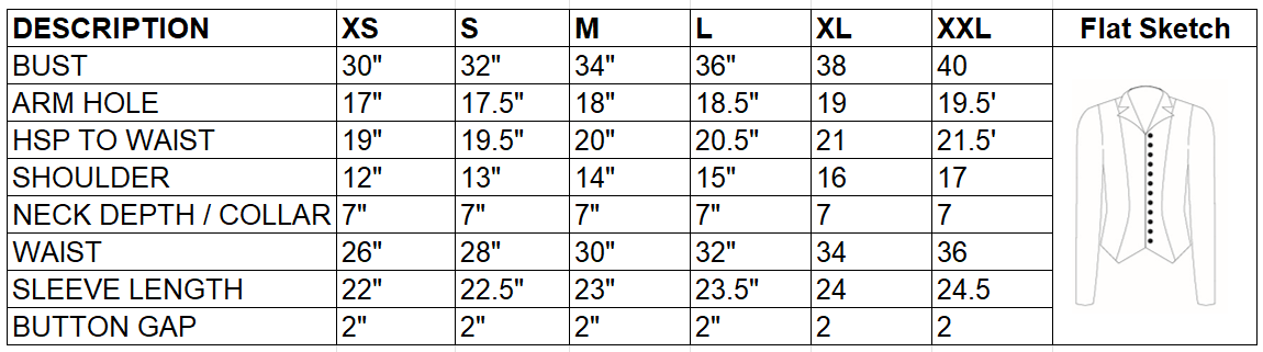 Size Chart Image