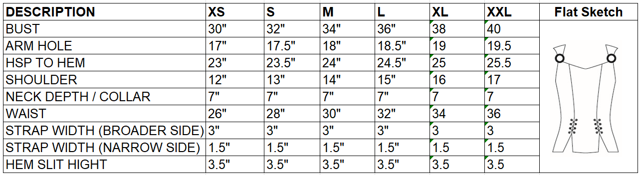 Size Chart Image