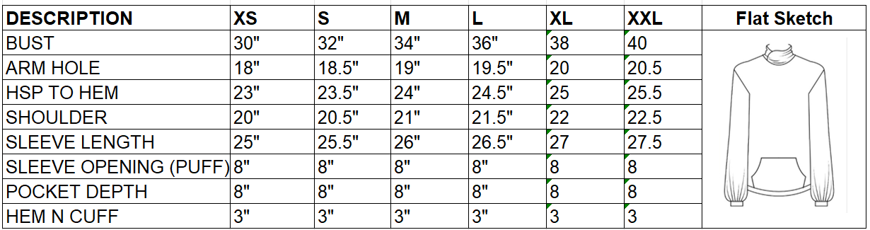 Size Chart Image