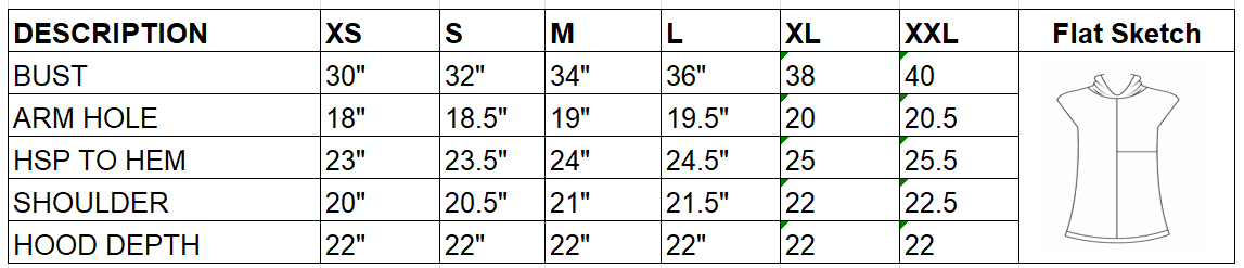 Size Chart Image