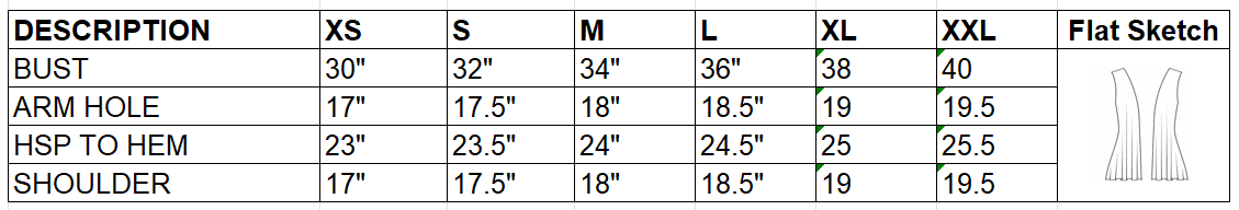 Size Chart Image