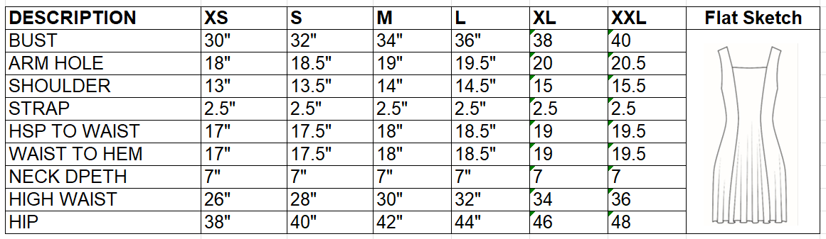 Size Chart Image