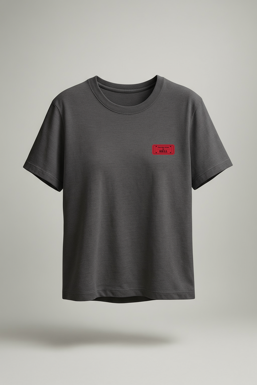 The One Way Ticket Vibe Tee - Dark Grey
