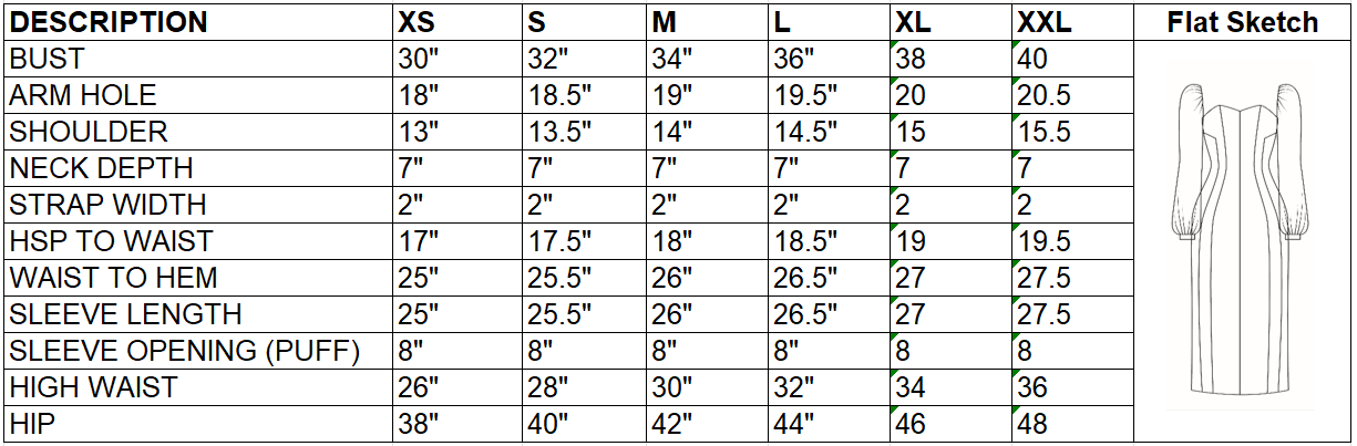 Size Chart Image