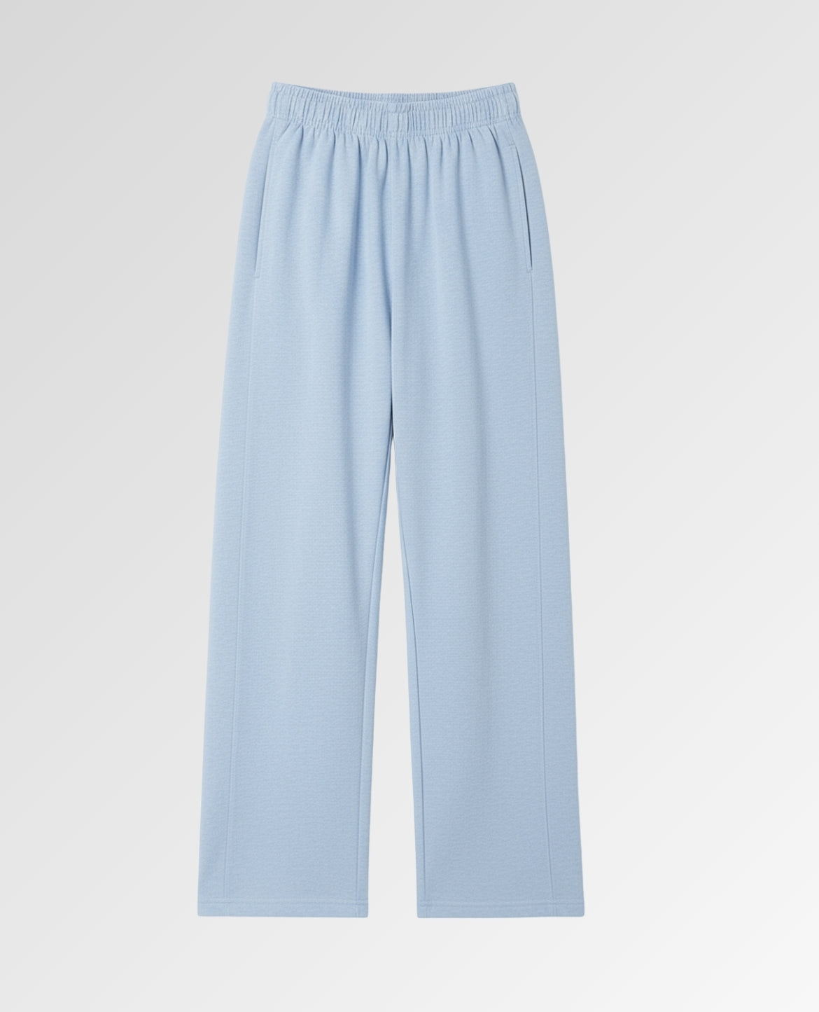 The Live-in Luxe Fleece Pants : Calm Light Blue