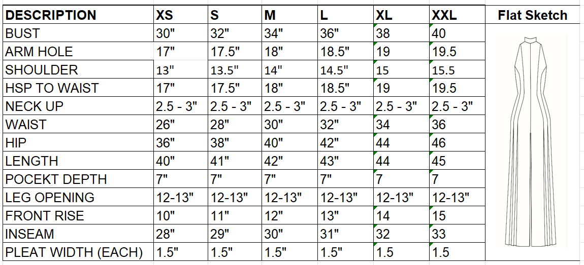 Size Chart Image