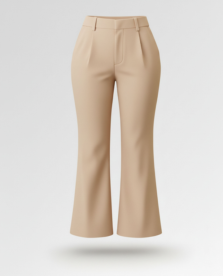 Flare Play Power Beige Pants