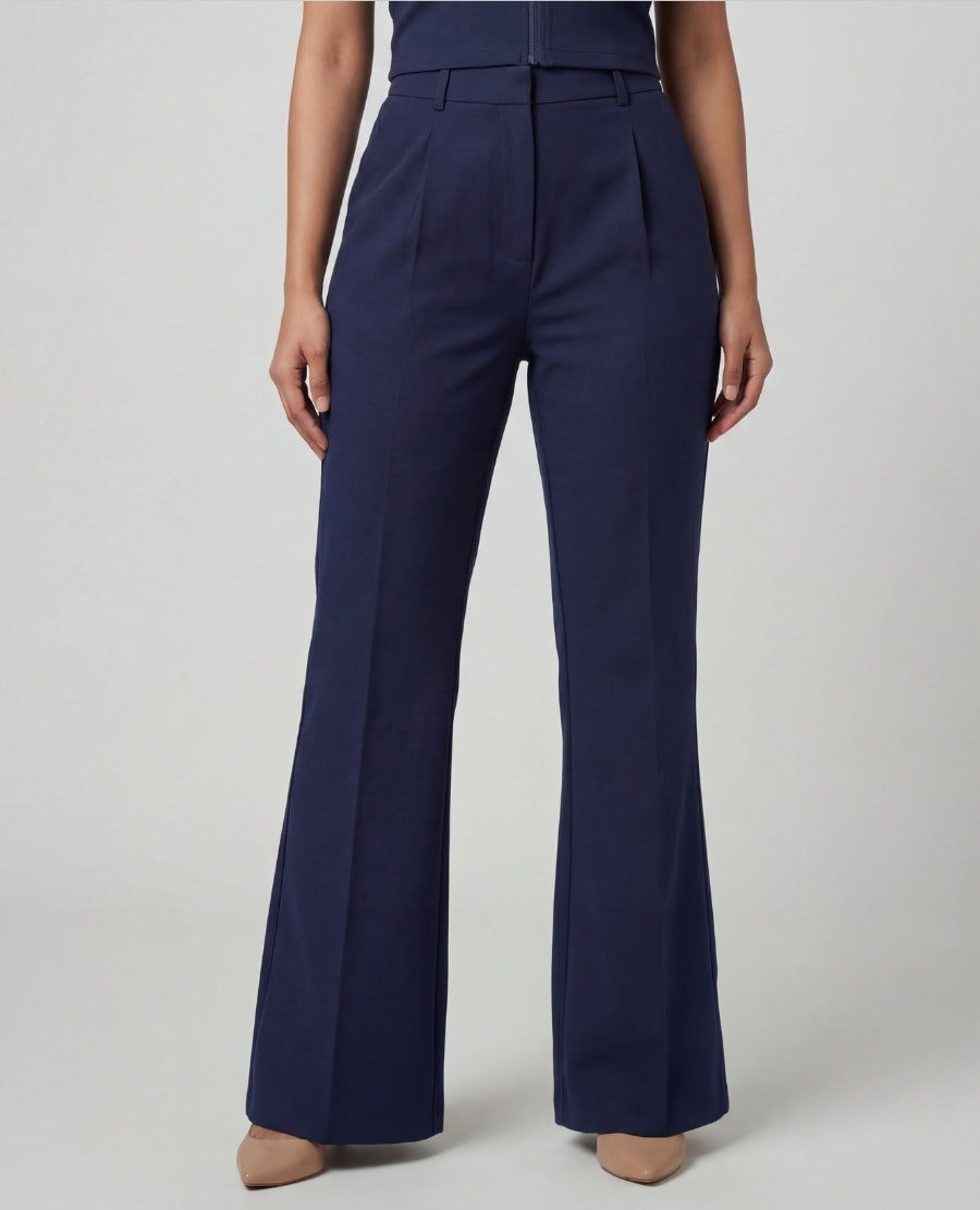 Flare Play Power Navy Pants