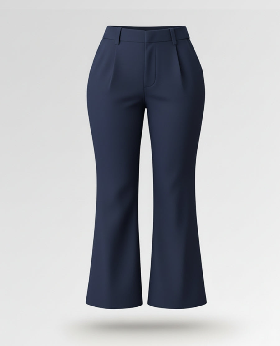 Flare Play Power Navy Pants