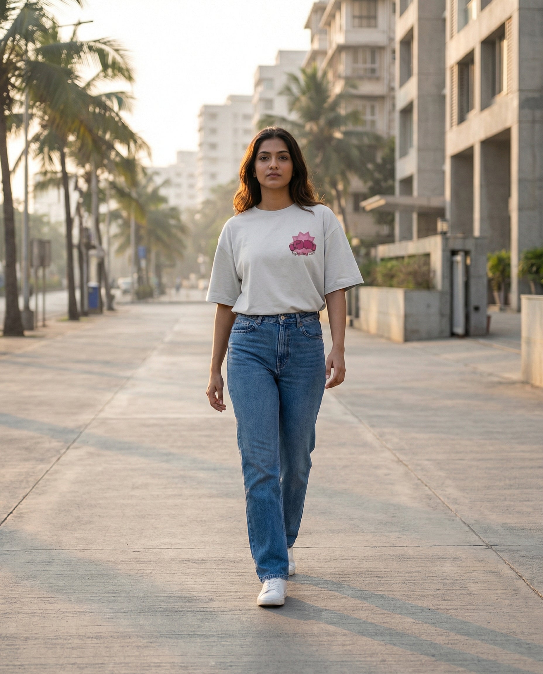 The Pink Punch Oversized Tee