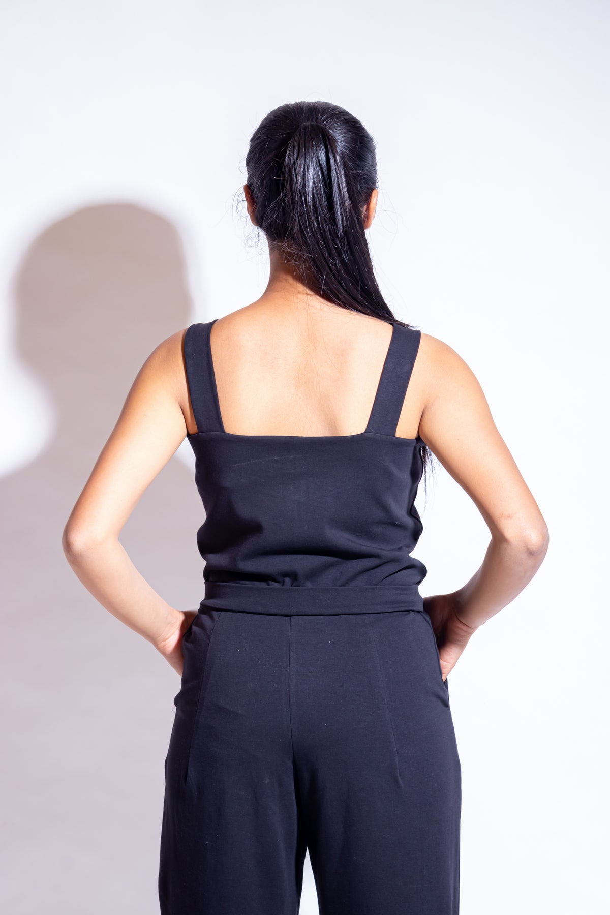 Dautee Romantic flare Jumpsuit - Black