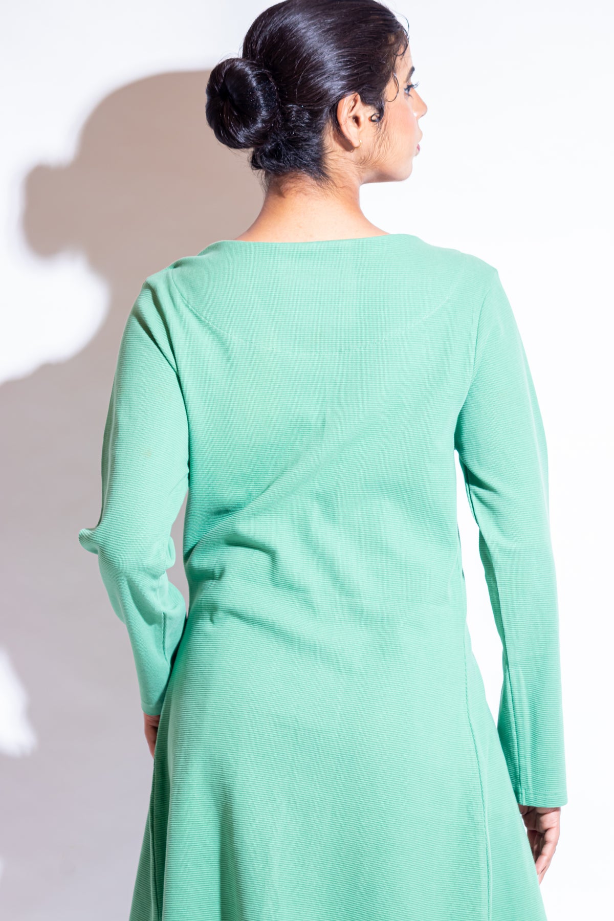 Dautee Classic Long classic Cardigan - Green