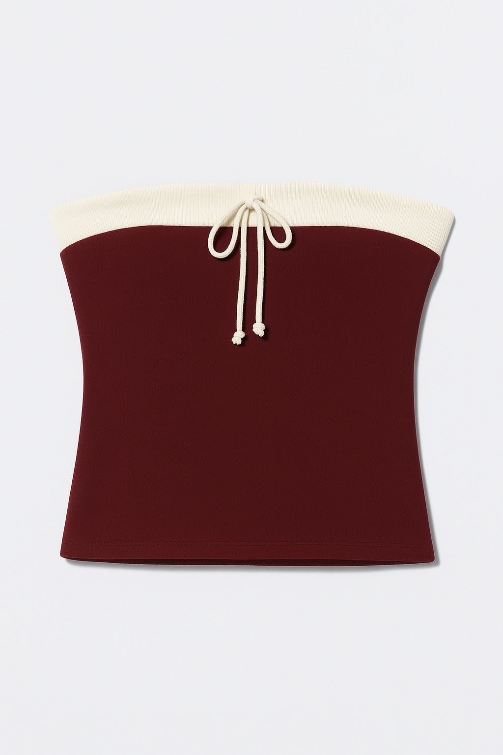 Cheery Cream Tube Top